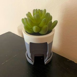 Fake plant pocketbac holder